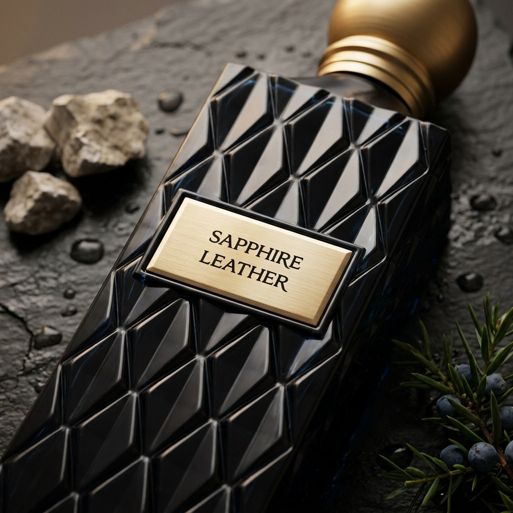Sapphire leather